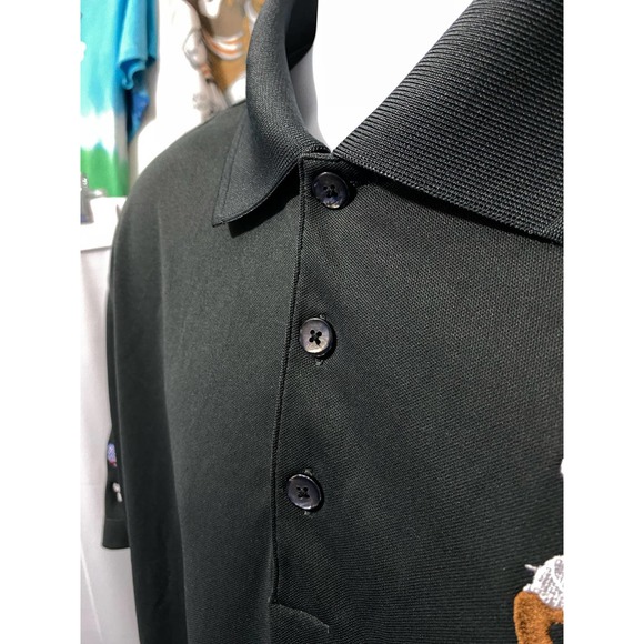 Nike Golf Dri-Fit Gunfighter First Sergeant gray Polo Medium Operation Warmheart - Picture 9 of 12